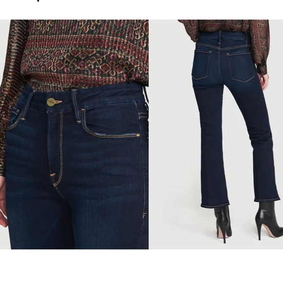 Frame | Le Crop Mini Boot in Cabana - Picture 3 of 8